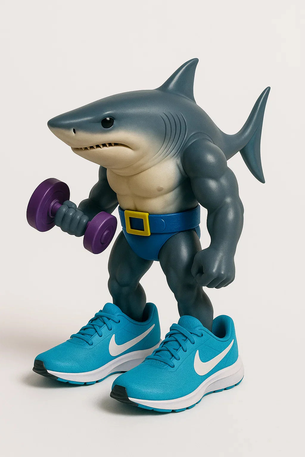 Tralalero Tralala – Gym Rats Toy - OfficialBrainRotStore