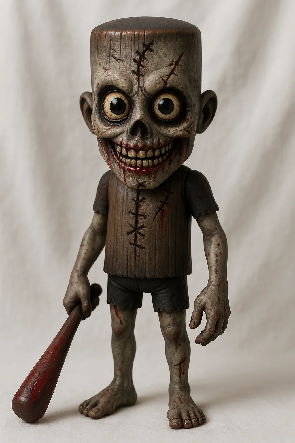 Tung Tung Tung Sahur – Haunted Toons Toy - OfficialBrainRotStore