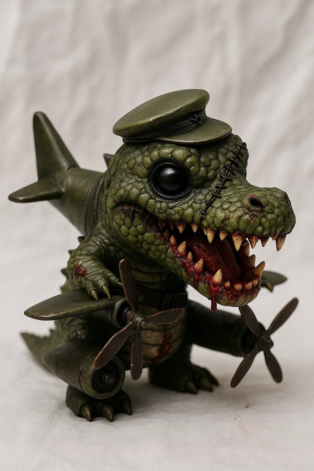 Bombardiro Crocodillo – Haunted Toons Toy - OfficialBrainRotStore